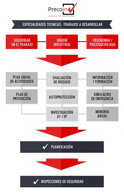 Especialidades técnicas