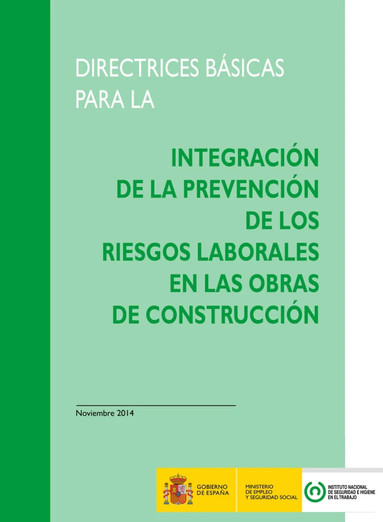 Directrices Básicas Integración PRL en Construcción