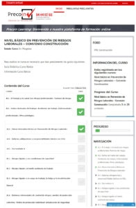 Precoin E-learning