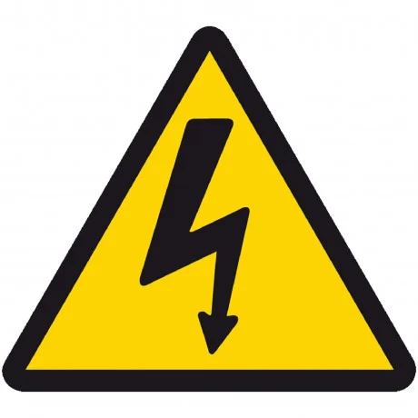 Señal riesgo eléctrico