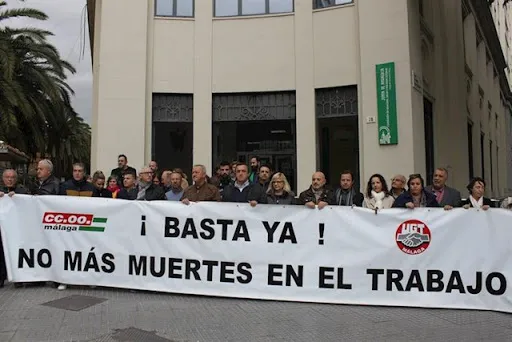 sindicatos manifestandose