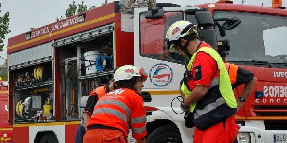 Bomberos en Jaen