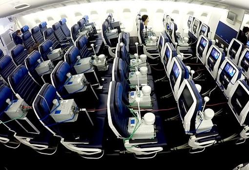 detector covid en avion