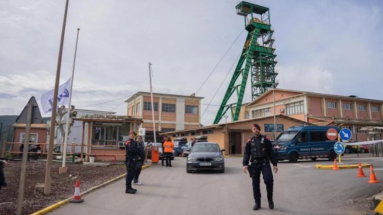 Accidente en la mina de Suria